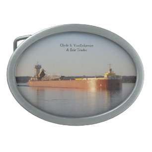 Clyde S. VanEnkevort & Erie Trader belt buckle