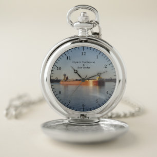 Clyde S. VanEnkevort & Erie Trader pocket watch