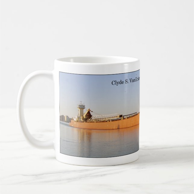 Clyde VanEnkevort & Erie Trader mug (Left)
