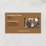 Clydesdale Draft Horse Business Card