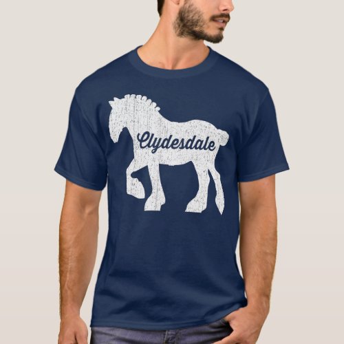 Clydesdale Draft Horse  T_Shirt
