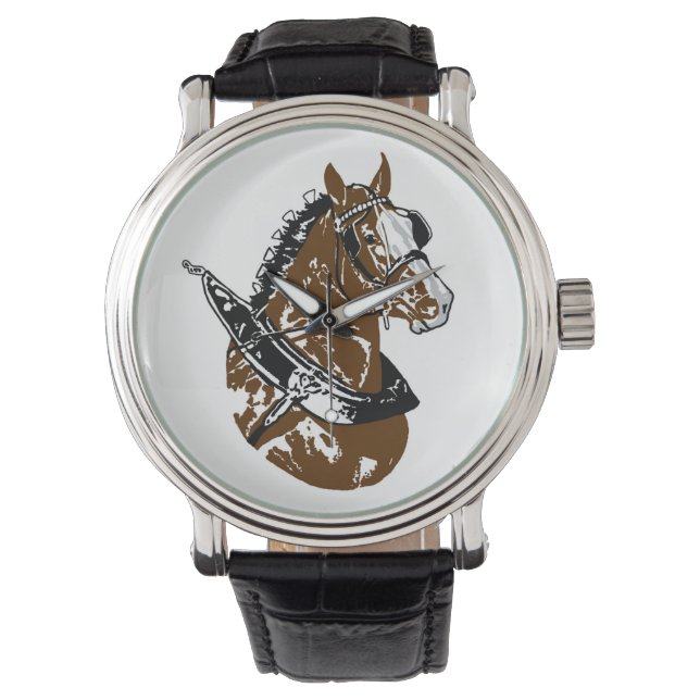 Clydesdale Draft Horse Watch (Front)