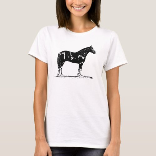 Clydesdale Horse T_Shirt