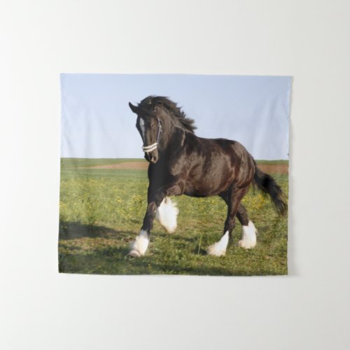 Clydesdale Horse  Tapestry