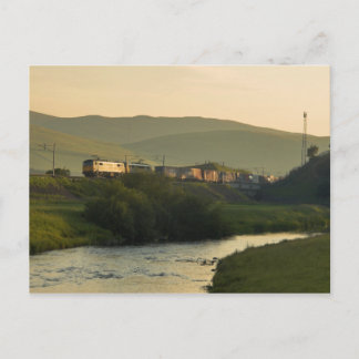 Clydeside evening freight postcard