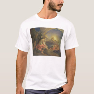 Clytie Transformed into a Sunflower, 1688 (oil on T-Shirt