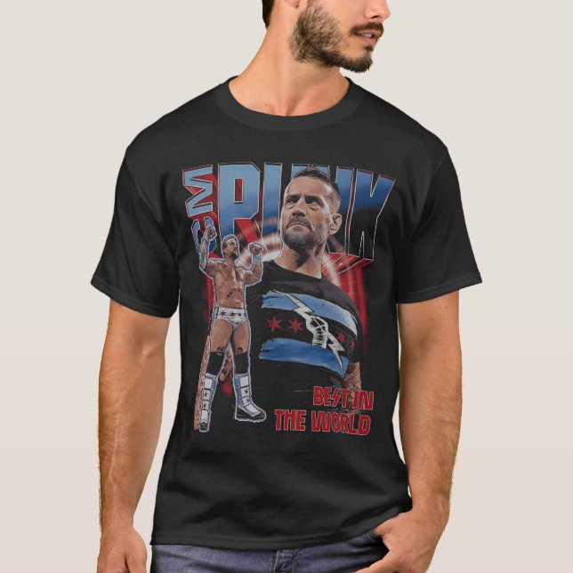 Cm Punk T-Shirt (Front)