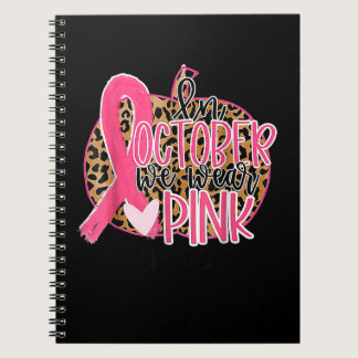 CMA Certified Medical Assistant In October We Wear Notebook