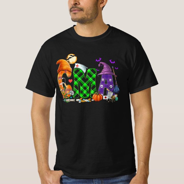 CMA Certified Medical Assistant Stethoscope DIY Ha T-Shirt (Front)