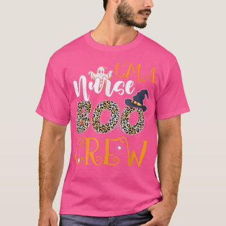 CMA Nurse Boo Crew Spooky Halloween Boo Ghost Cost T-Shirt