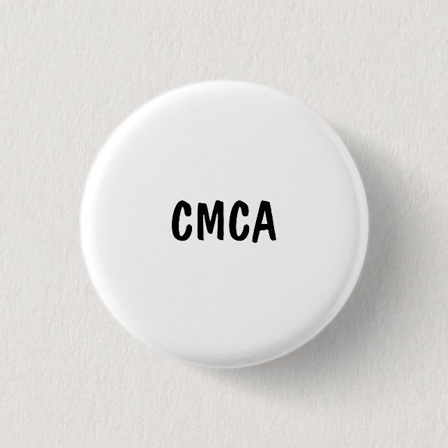 CMCA PINBACK BUTTON (Front)