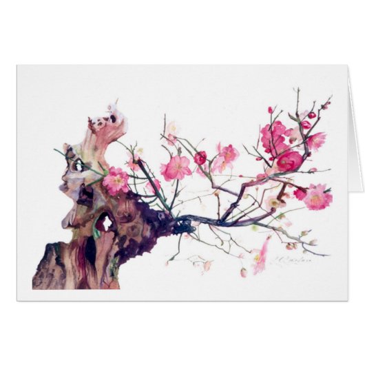 CMCarlson Cherry Blossom Card (Front Horizontal)