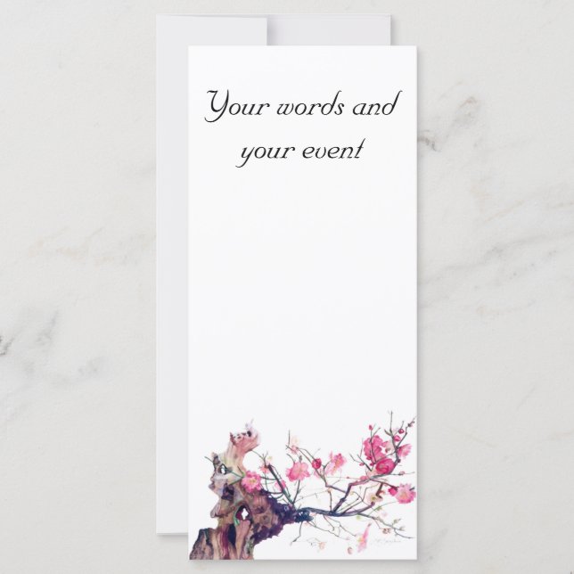 CMCarlson  Cherry Blossom Keepsake Bookmarker (Front)