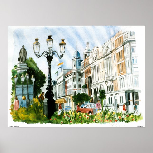 CMCarlson London Metropolis Poster (Front)