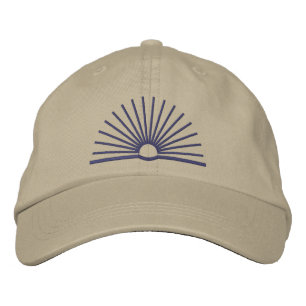 CMEC Baseball Hat - khaki with navy logo