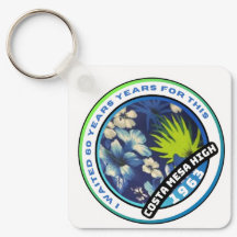 CMHS 60 year Reunion Hawaiian Theme Key Chain