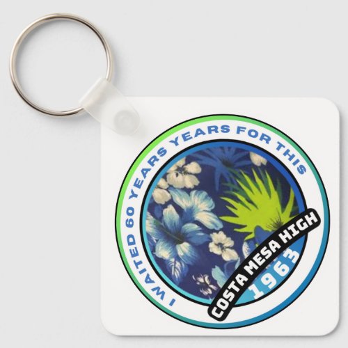 CMHS 60 year Reunion Hawaiian Theme Key Chain