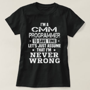 CMM Programmer T-Shirt