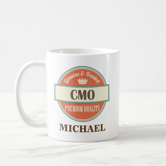 CMO Personalized Office Mug Gift (Left)