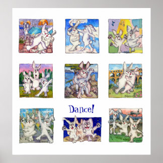 C'mon Let's Dance Poster Print