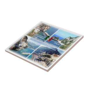 CMP025 AMALFI COAST, Campania, Ceramic Tile