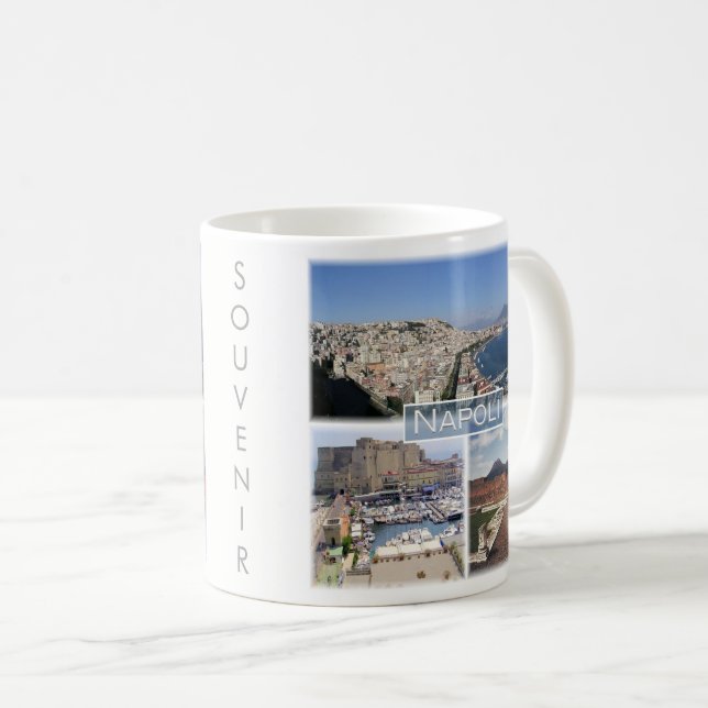 CMP030 NAPLES, MOUNT VESUVIUS, Italy, Coffee Mug (Front Right)