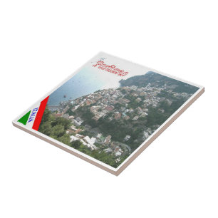 CMP045 POSITANO, AMALFI COAST, Italy, Ceramic Tile