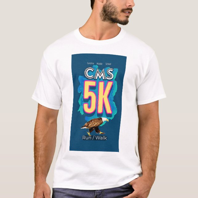 CMS 5K Run/Walk Event Shirt (Front)