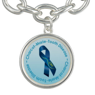 CMT Awareness Charm Bracelet