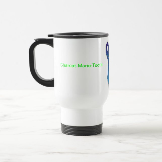 CMT Awareness -Lets talk about it Travel Mug (Left)