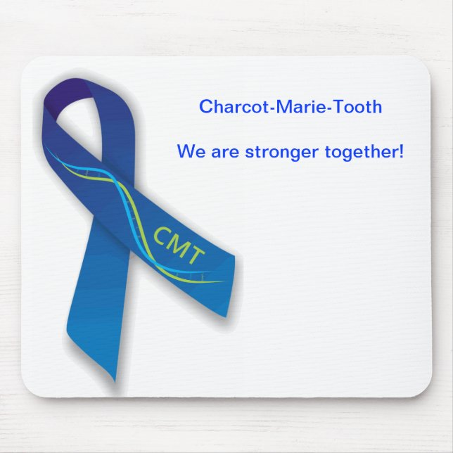 CMT Awareness Ribbon Mouse Pad (Front)
