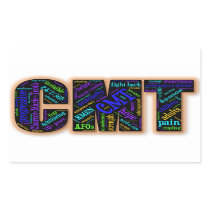 CMT Awareness Sticker (Word Cloud)