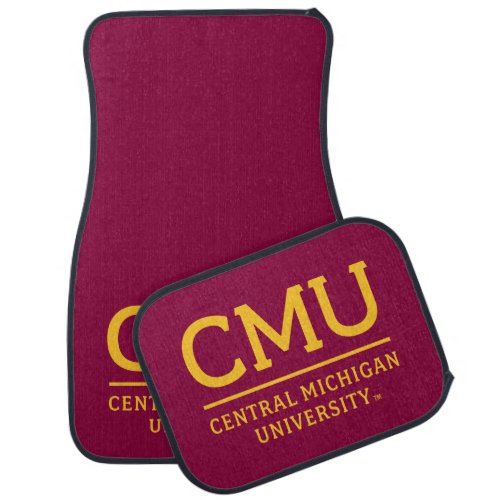 CMU Wordmark Car Floor Mat