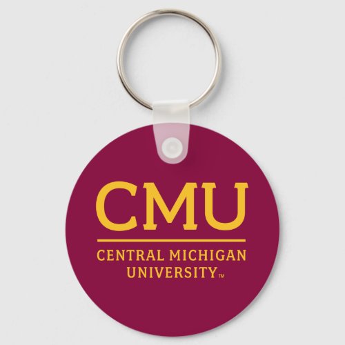 CMU Wordmark Keychain