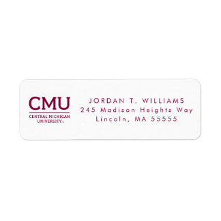 CMU Wordmark Label