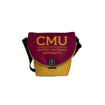 CMU Wordmark Messenger Bag