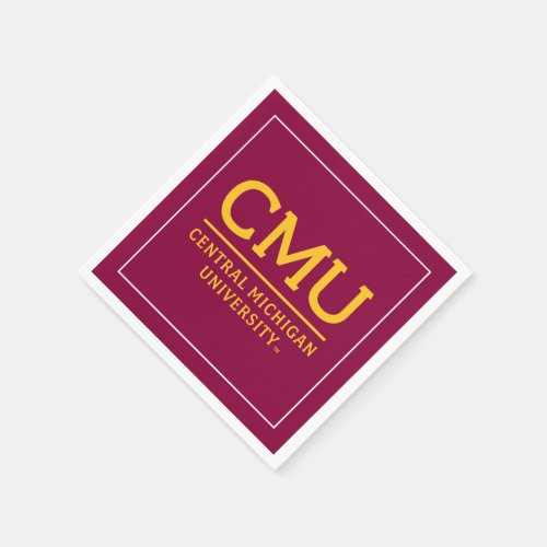 CMU Wordmark Napkins