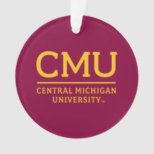 CMU Wordmark Ornament