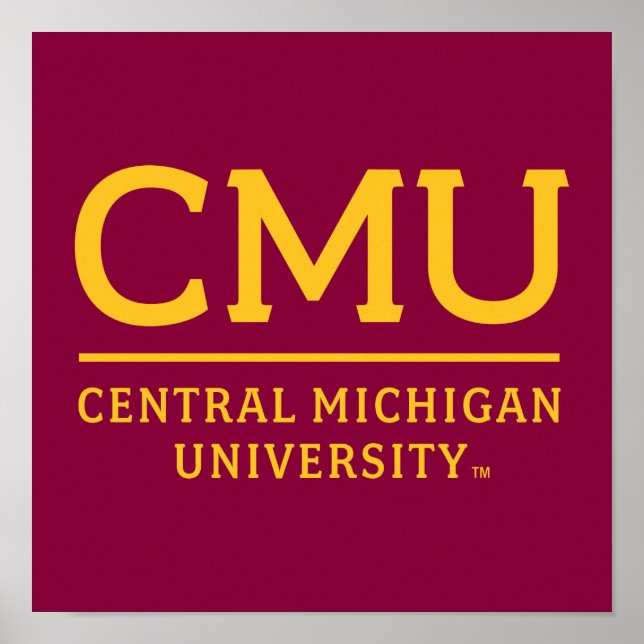 CMU Wordmark Poster (Front)