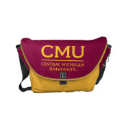 Cmu Wordmark Small Messenger Bag at Zazzle