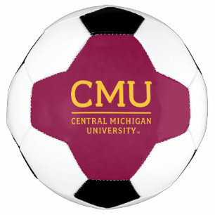 CMU Wordmark Soccer Ball