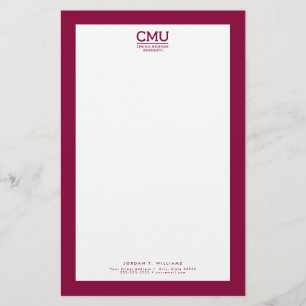 CMU Wordmark Stationery
