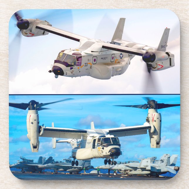 CMV-22B OSPREY BEVERAGE COASTER (Front)