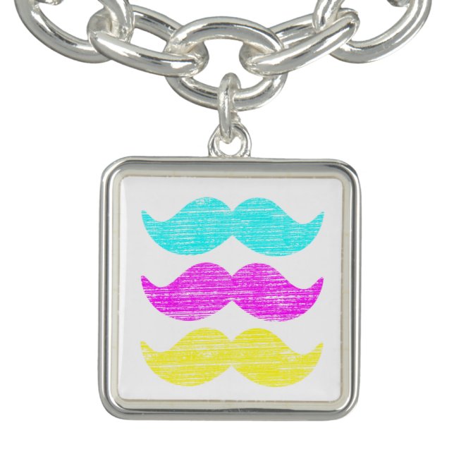CMY Mustaches Bracelet (Design)