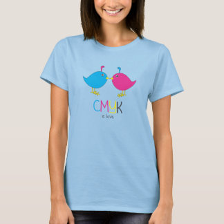 CMYK Birds T-Shirt