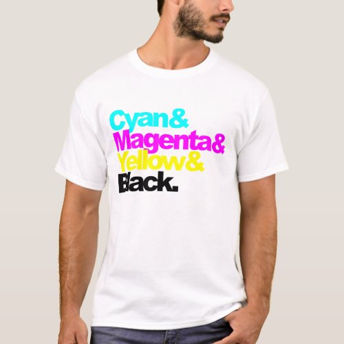 CMYK COLORS T_Shirt