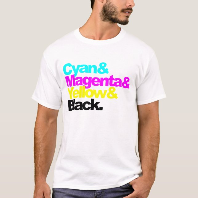 CMYK COLORS T-Shirt (Front)