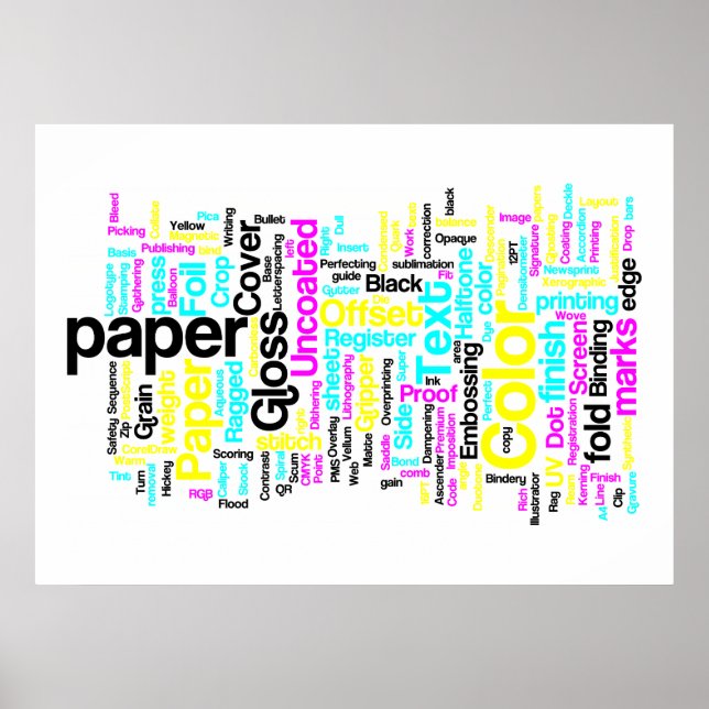 CMYK Designers Poster (Front)
