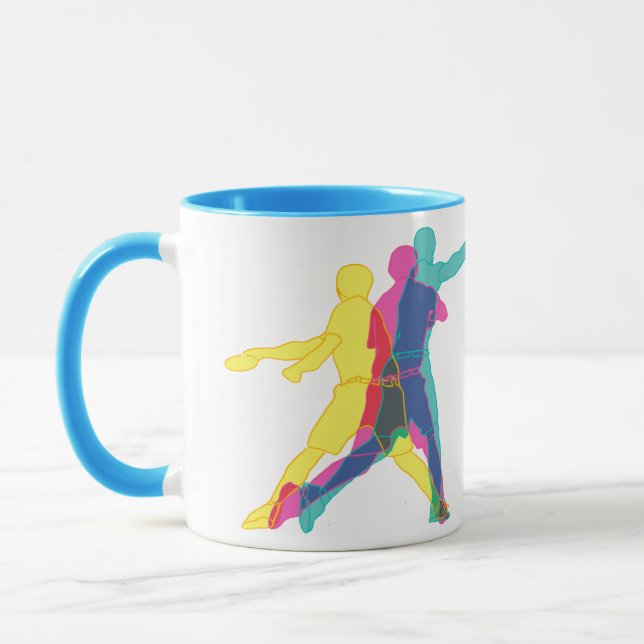 CMYK Drive Disk Golf Mug (Left)