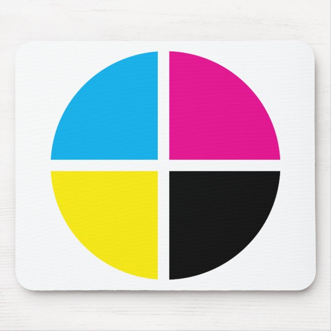 cmyk mouse pad (Front)